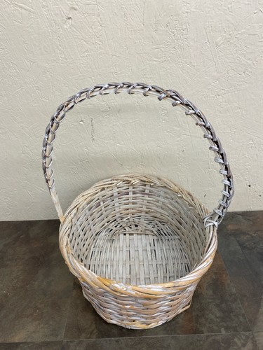 Wicker basket 11 w x - 12.5"l,
