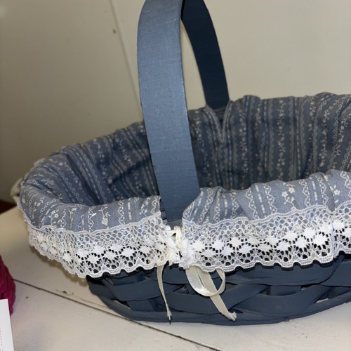 Basket blue with liner - blue,