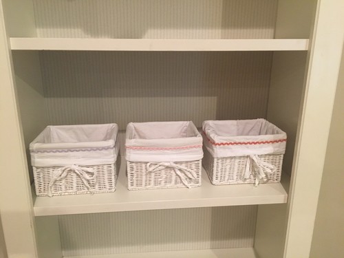 Set wicker baskets - wicker,