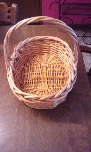 Heavy duty wicker basket - wicker,