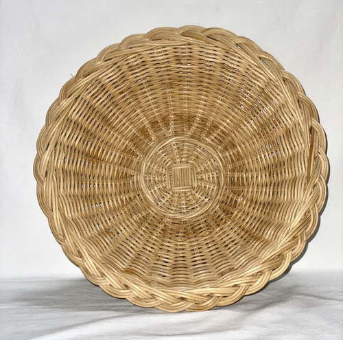 Round woven wicker - woven,