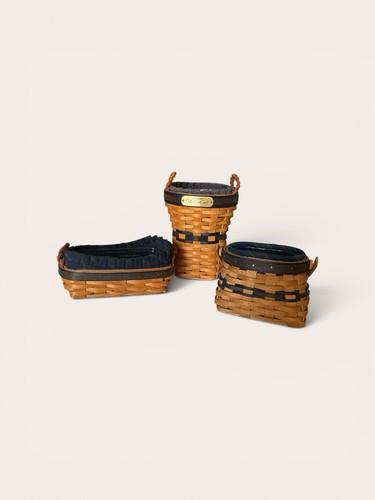Set rectangular wicker - 3,