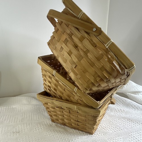 Set wicker baskets - 3, –
