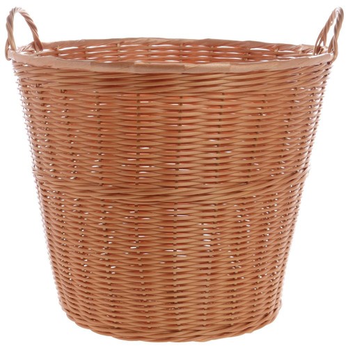Hubert wicker basket - wicker, 18"dia