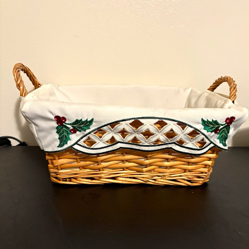 Rectangular wicker storage - rectangular,