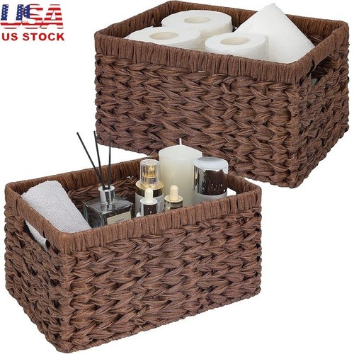 Large handwoven wicker storage - large,
