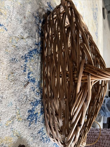 Extra large wicker basket with - wicker,