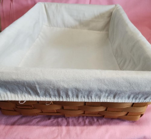 Wicker basket with removable - basket,